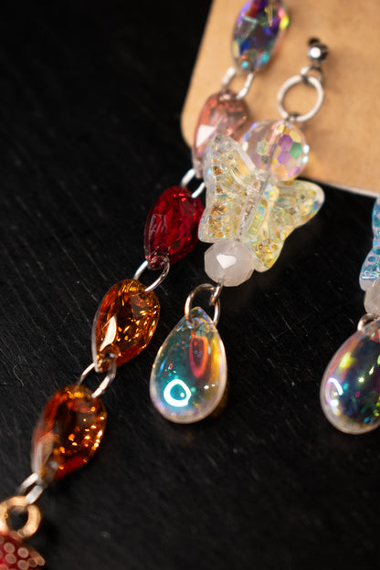 Disco Fly Earring Set