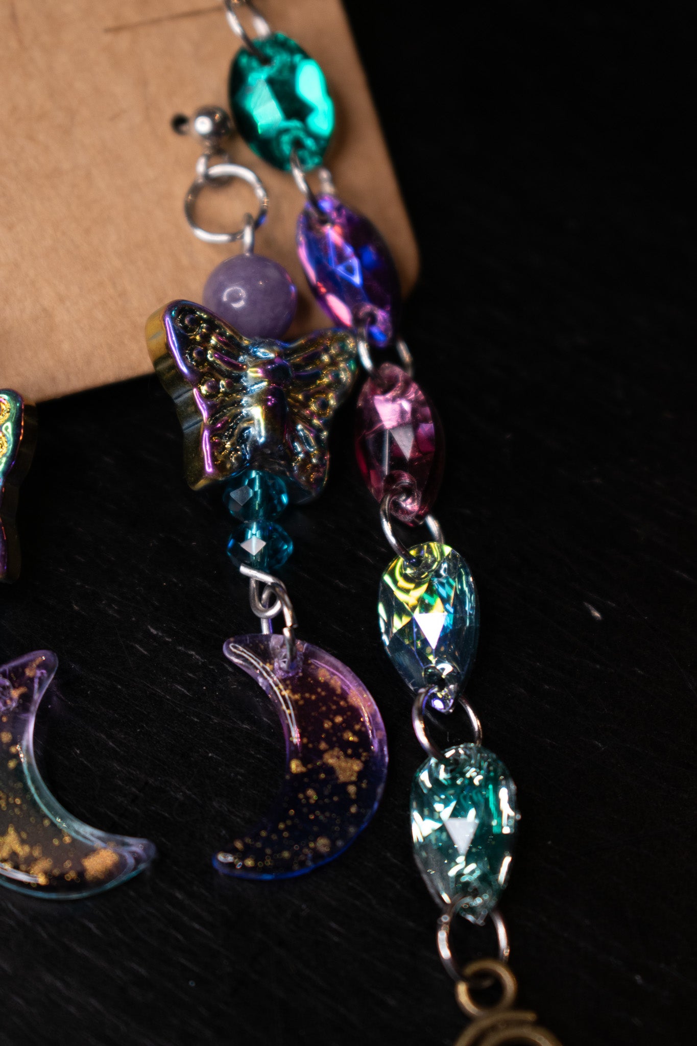 Moon Fly Earring set