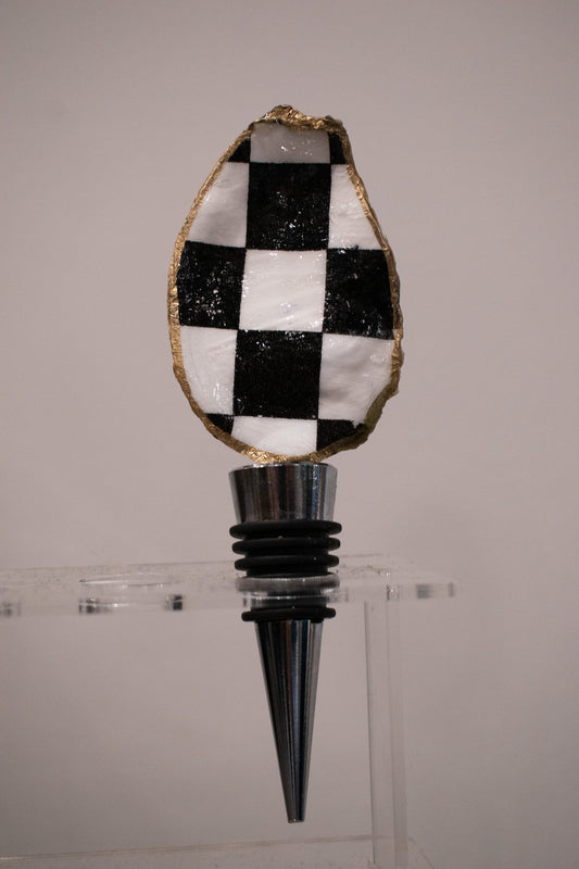 Oyster Shell Wine Cork (Checker)