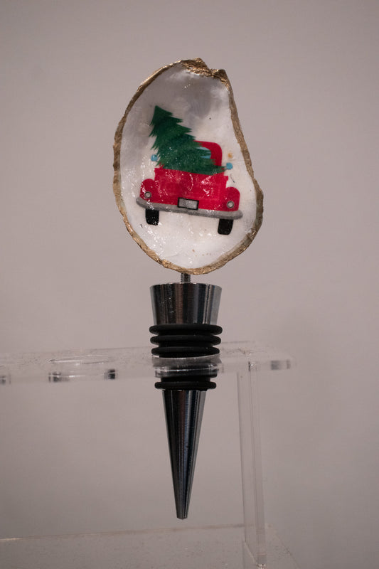 Oyster Shell Wine Cork (Tree Truck)