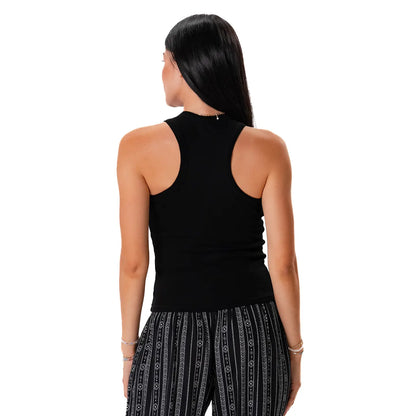 Black Racerback Tank