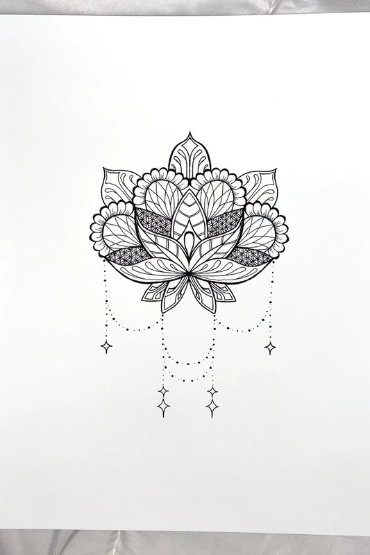 Lotus Flower Print