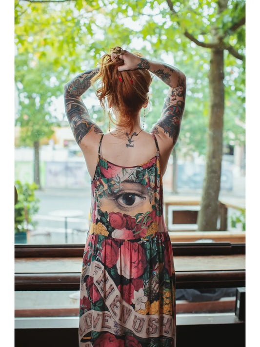 Friendship Love & Truth Bohéme Long Maxi Slip Dress
