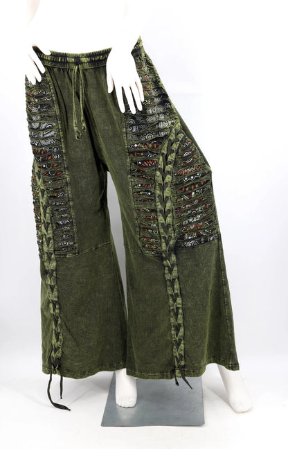 Sew & Slash Palazzo Pants