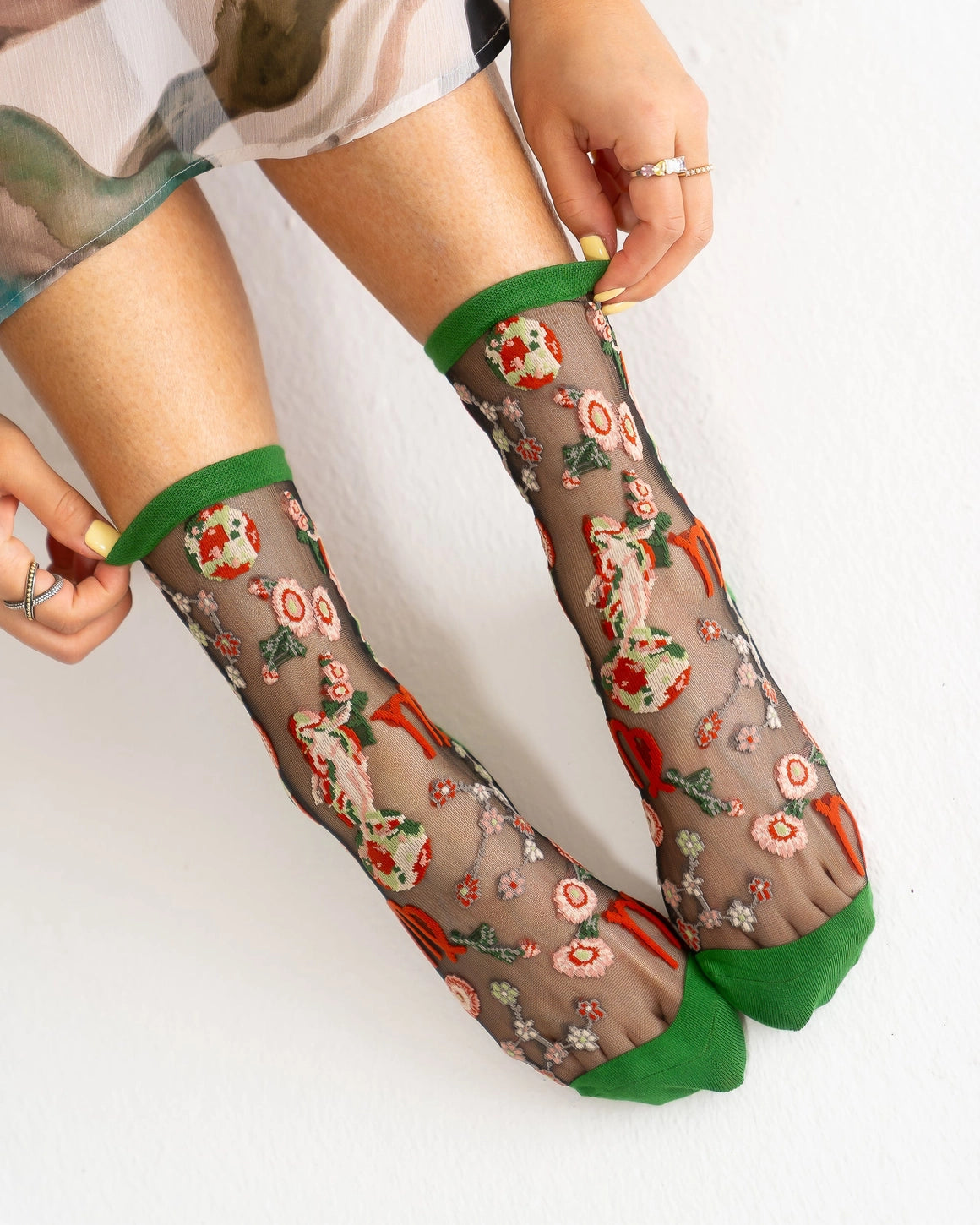 Virgo Zodiac Crew Sock