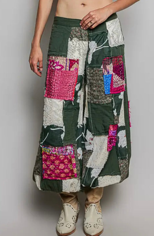 Patchwork Pants