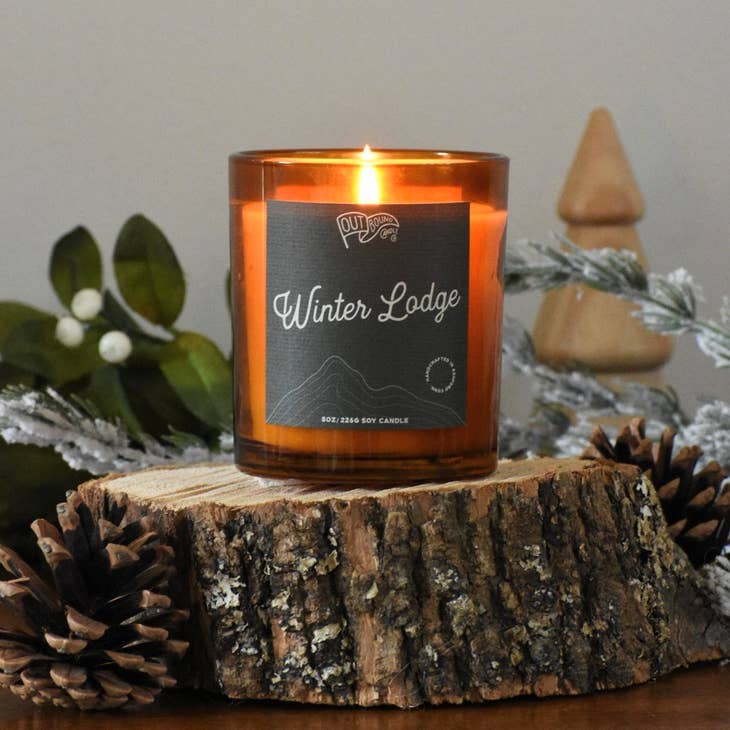 Winter Lodge Soy Candle