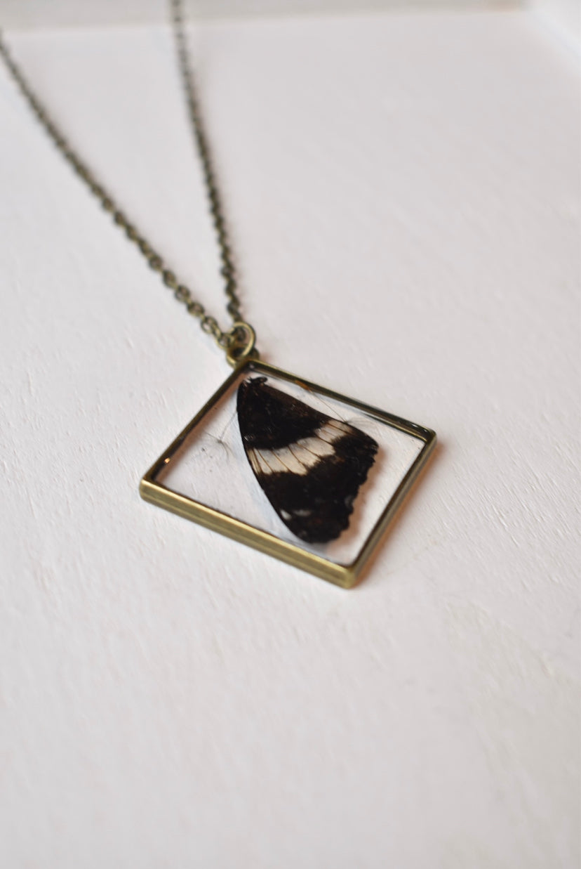 Butterfly Wing Pendants (Square)