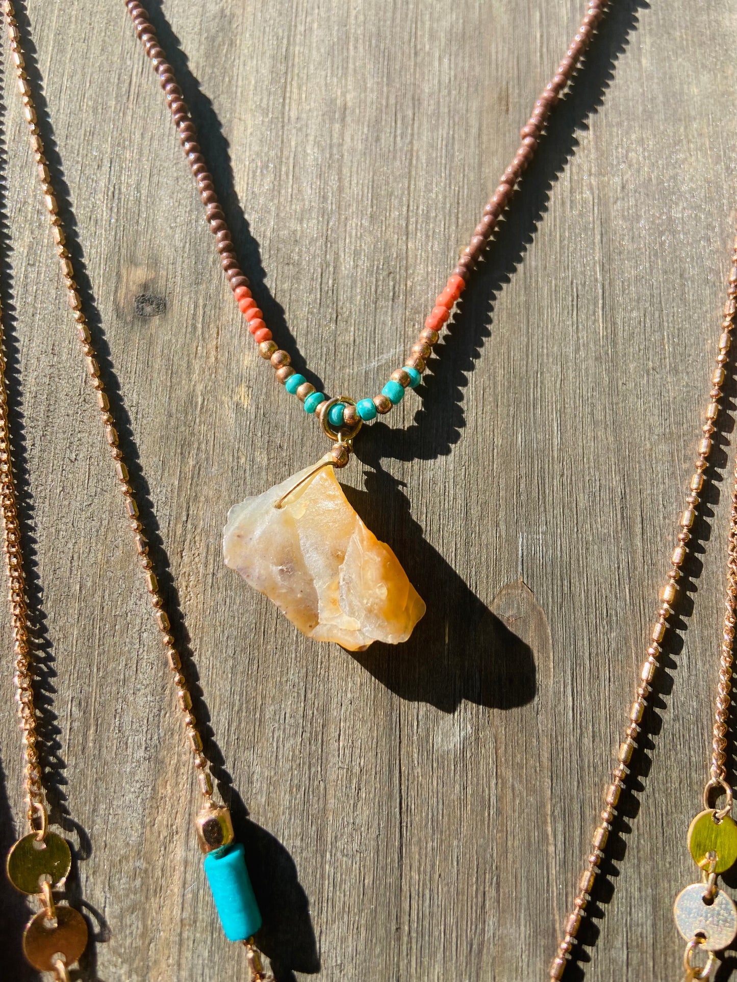 Puka Layer Necklace
