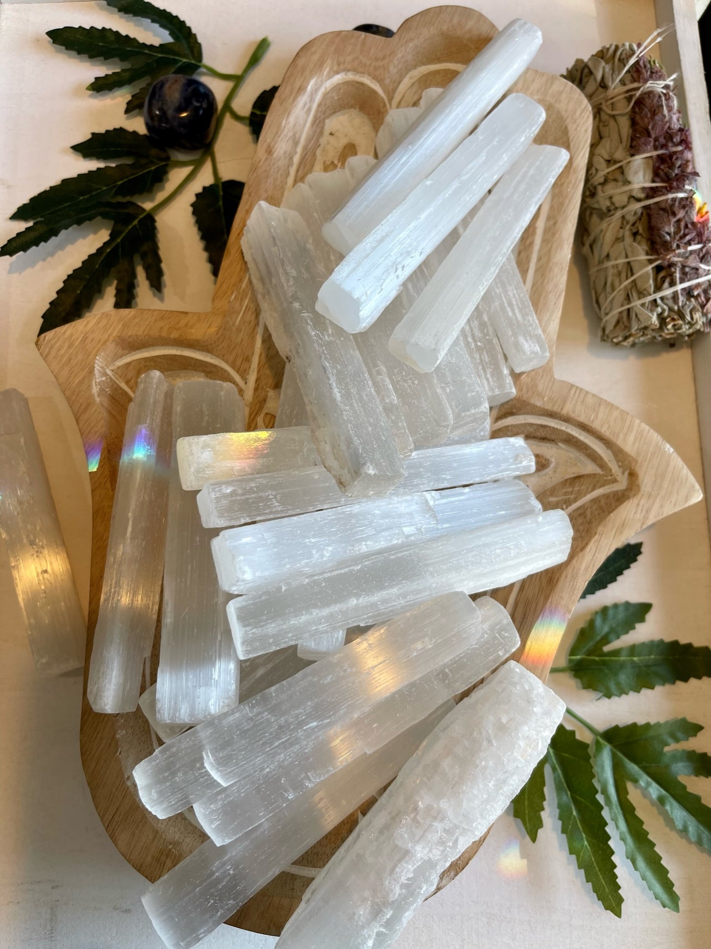 Selenite Crystal Wands