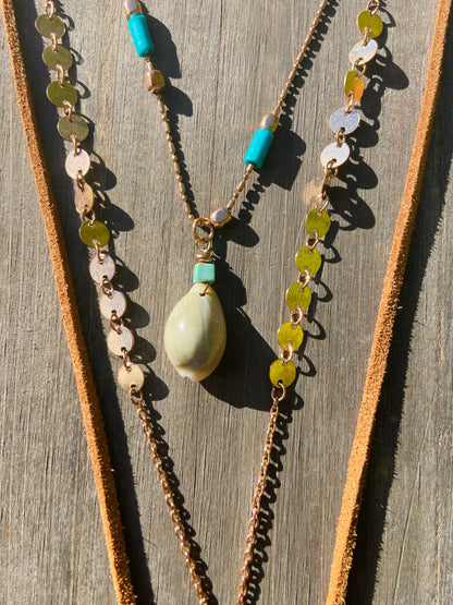 Puka Layer Necklace