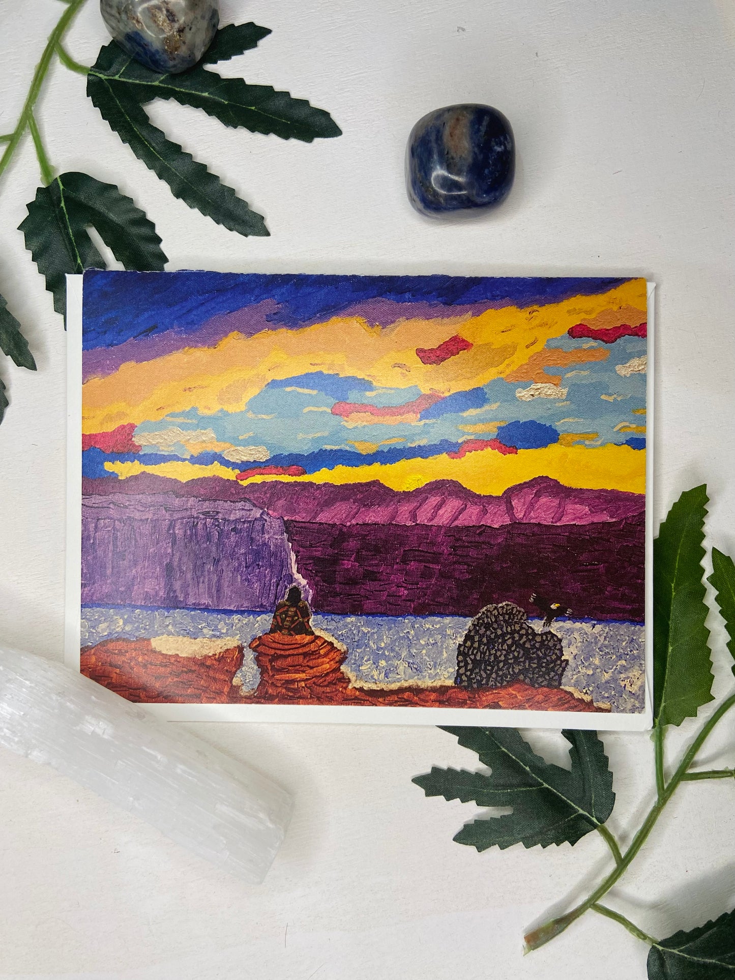 Twilight at Moab (Blank Card)